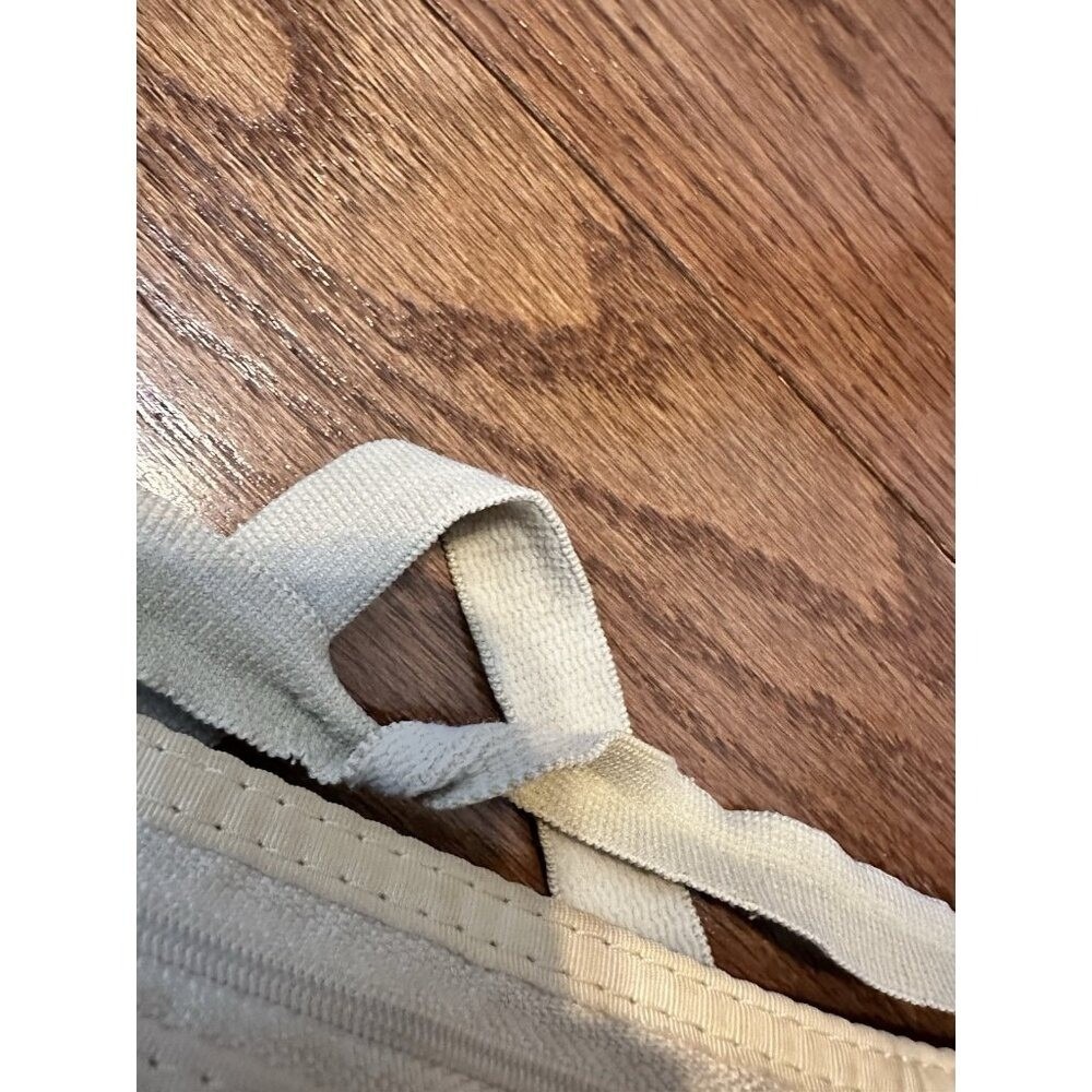 Travel Belt Bag Money Pouch Zipper Beige - Picture 5 of 5